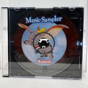 Walt Disney Records Music Sampler CD Huggies Promo Dumbo 2002 Childrens Songs